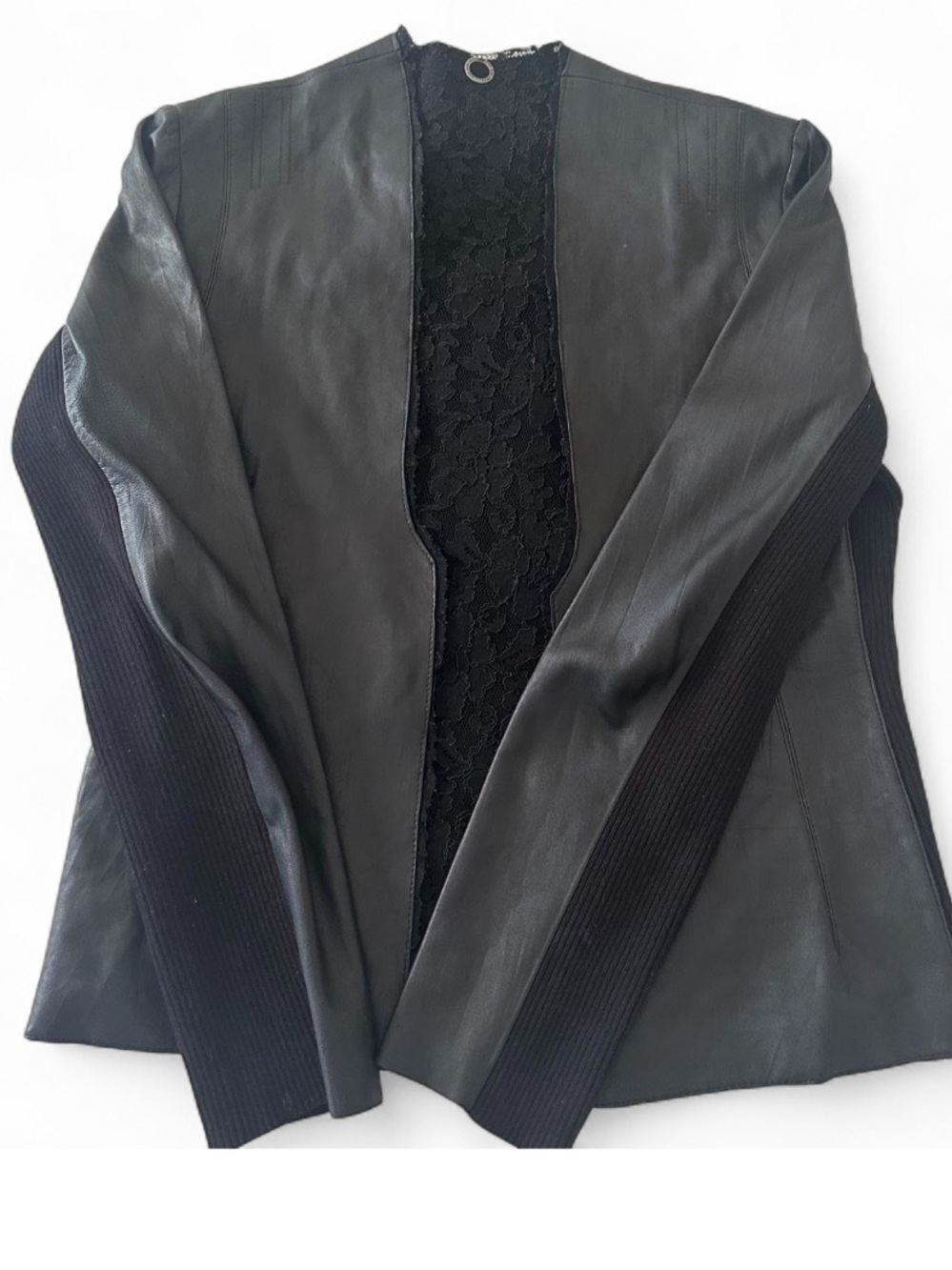 One Girl Who genuinely leather jacket